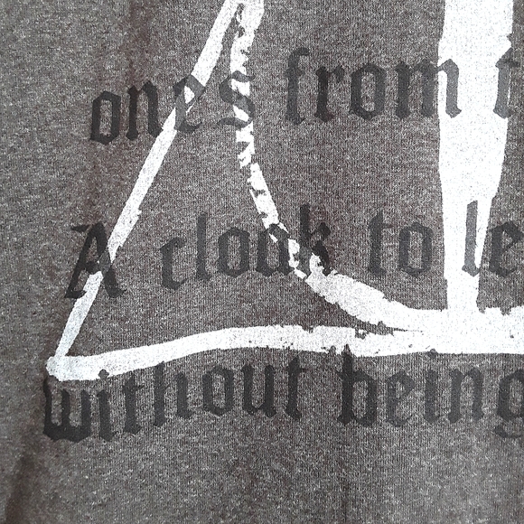 Harry Potter Deathly Hallows Unisex T-Shirt NWT - Picture 7 of 8